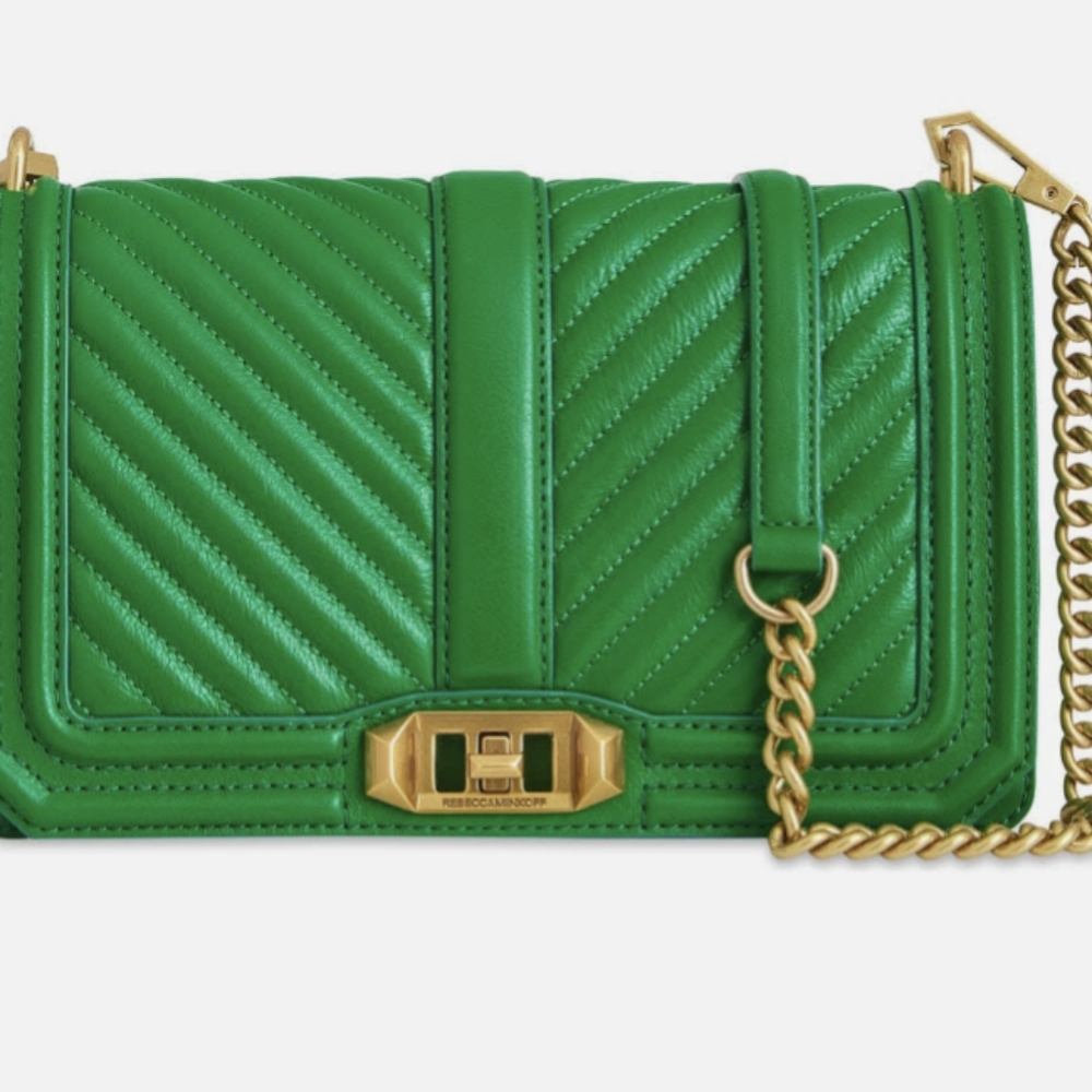 Rebecca Minkoff Love Chevron Quilted Crossbody